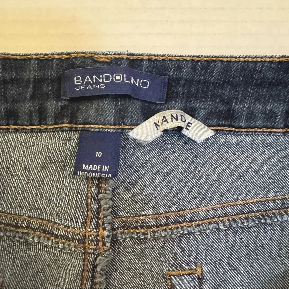Bandolinono Straight Leg Dark Blue Jeans
